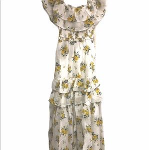 Kate Hudson Happy x nature off the shoulder maxi